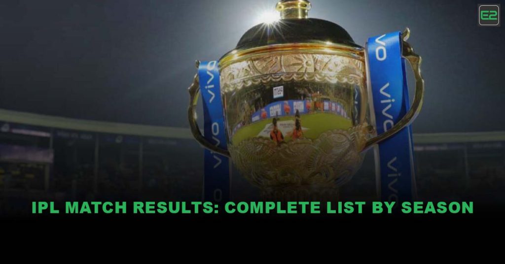 IPL Match Results