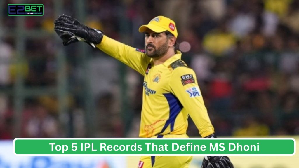 IPL Records That Define MS Dhoni