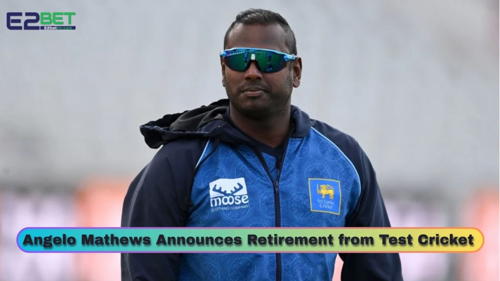 Angelo Mathews Announces Retirement