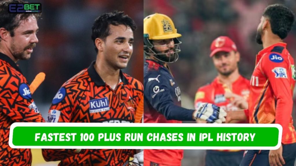 Fastest 100 Plus Run Chases in IPL