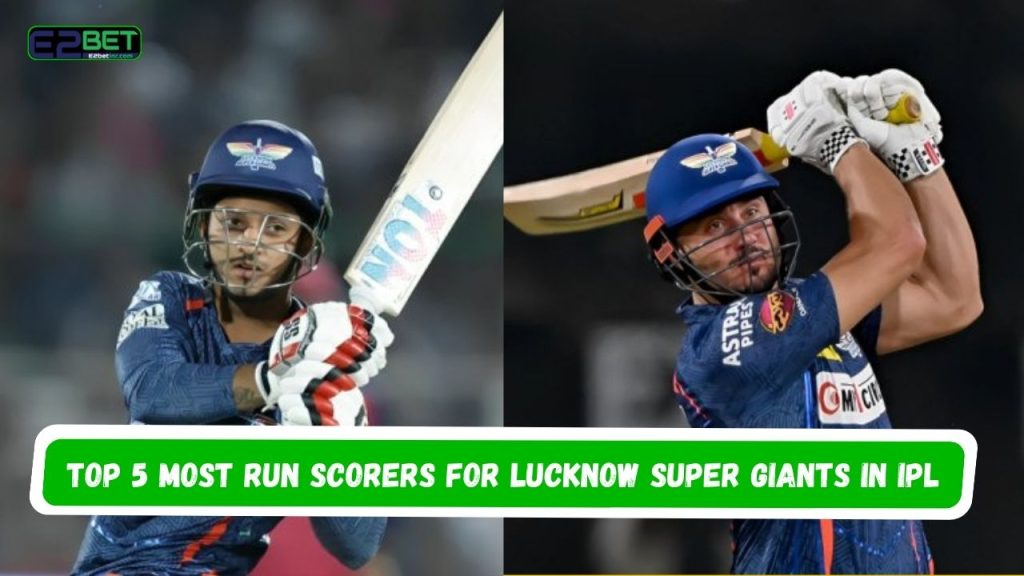 most Run Scorers for Lucknow Super Giants