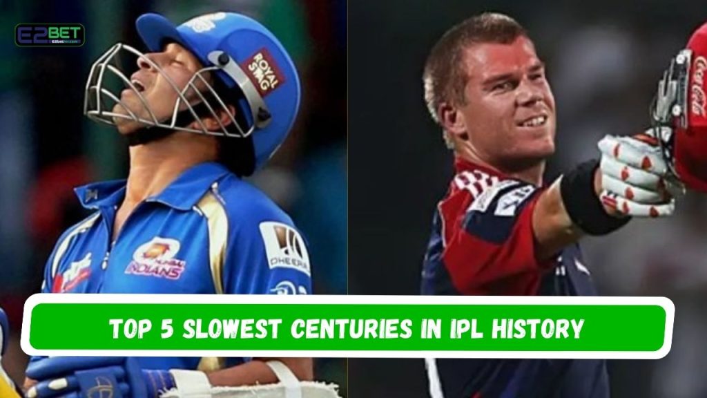 Slowest Centuries in IPL