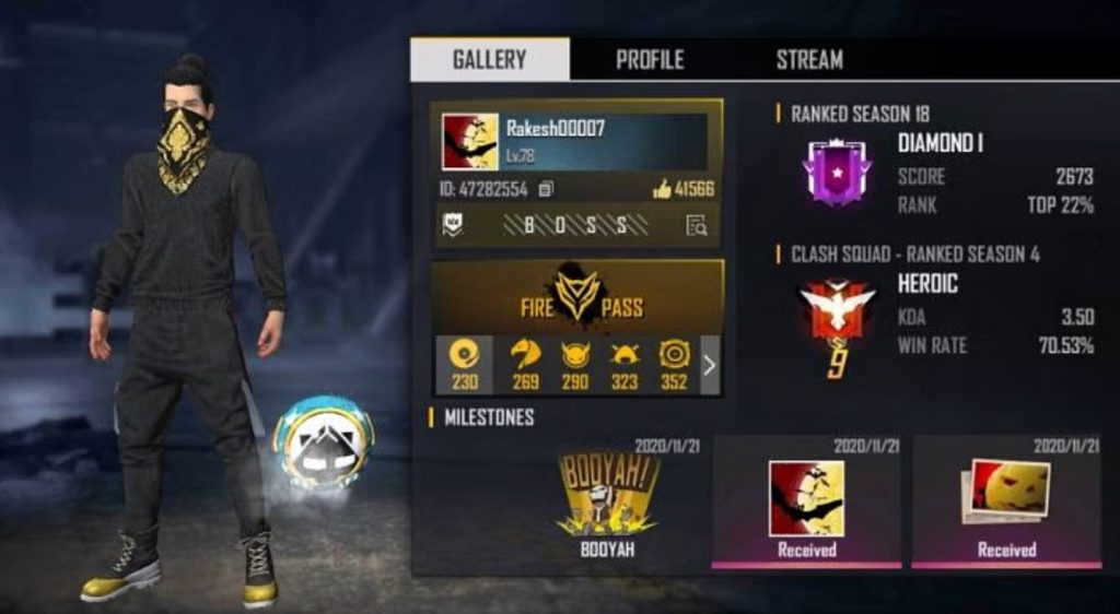 Best Free Fire Players