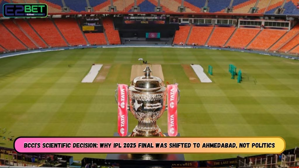 BCCI's Scientific Decision