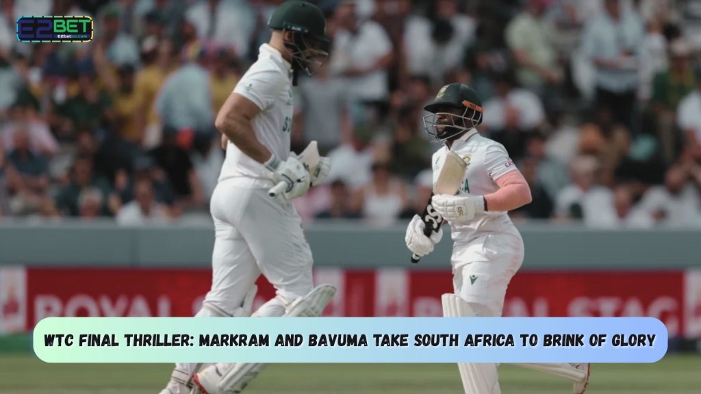 Markram and Bavuma take South Africa to brink of glory