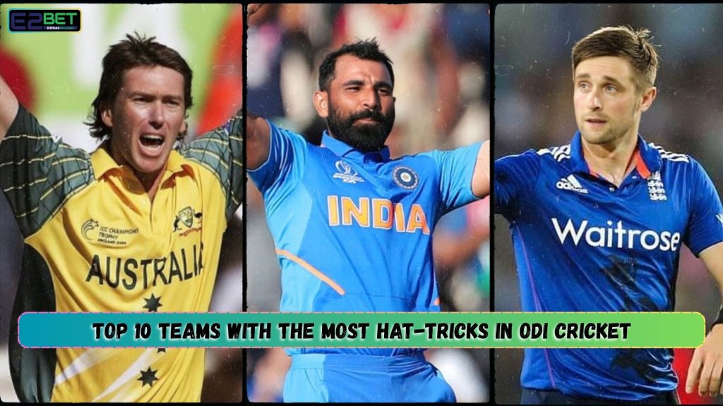Most Hat-tricks in ODI