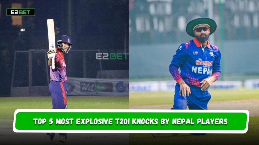 Most Explosive T20I Knocks by Nepal Players