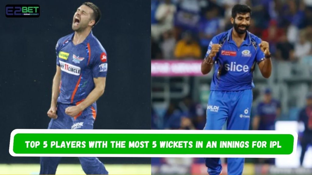 Most 5 Wickets in an Innings for IPL