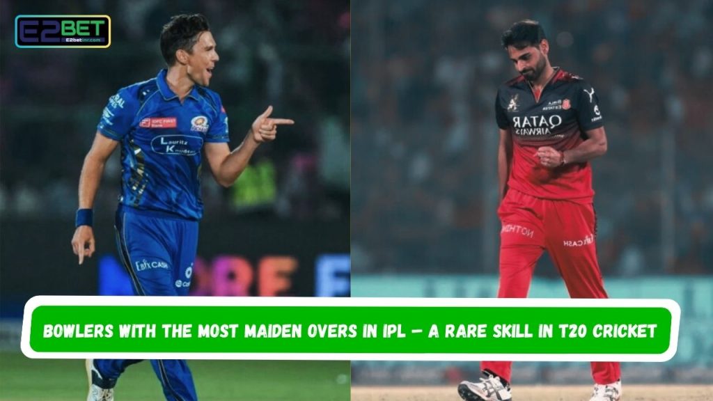 Bowlers with the Most Maiden Overs in IPL