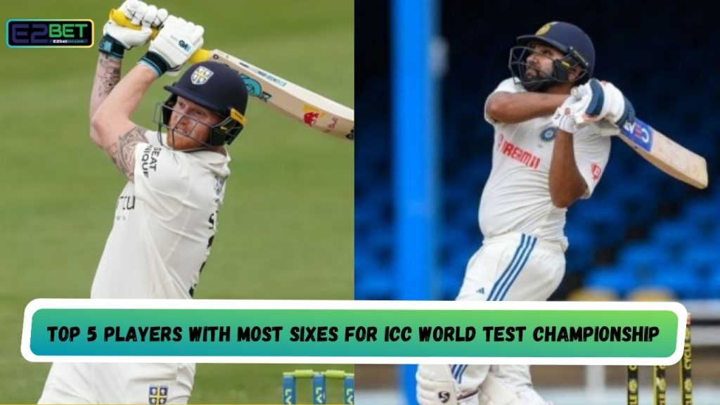Most Sixes For ICC World Test Championship