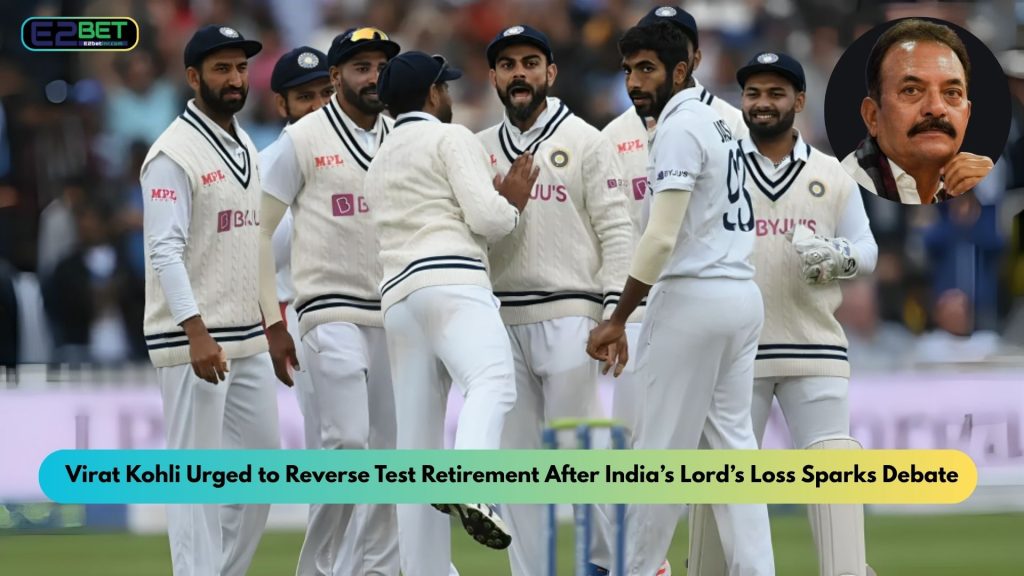 Virat Kohli Urged to Reverse Test Retirement