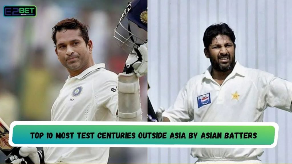Most Test Centuries Outside Asia by Asian