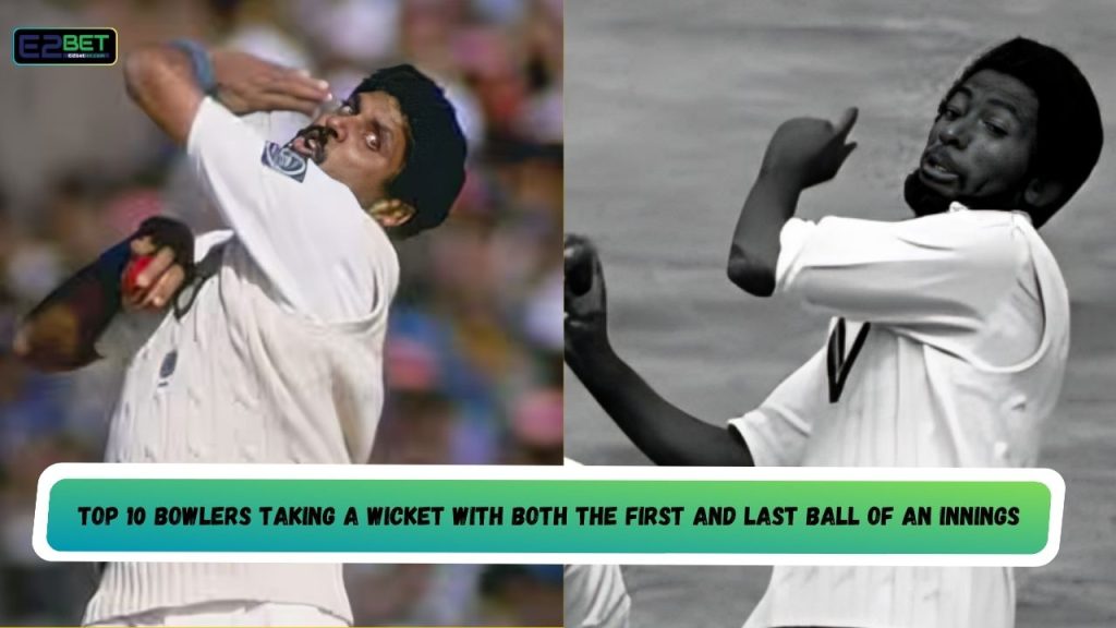 Taking a Wicket with both the first and last ball of an innings