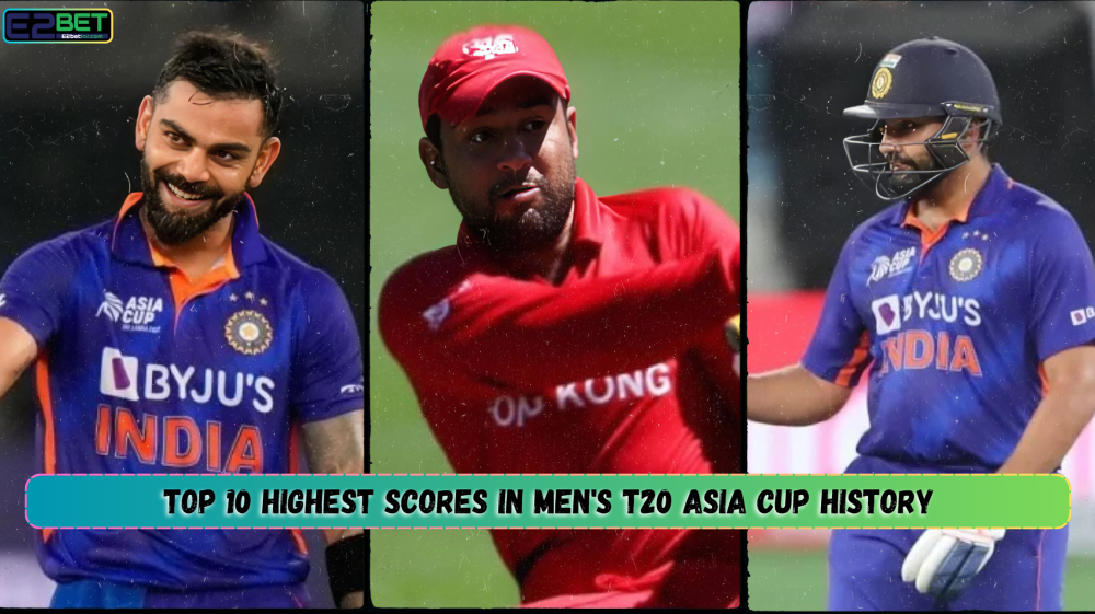 Highest Scores in Men's T20 Asia Cup