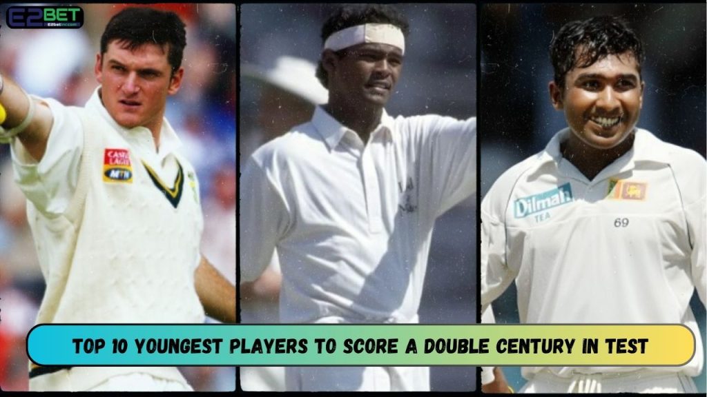Youngest Players to Score a Double Century in Test