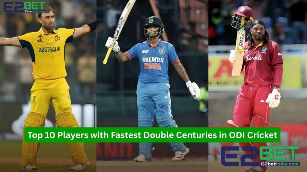 Players with Fastest Double Centuries in ODI Cricket