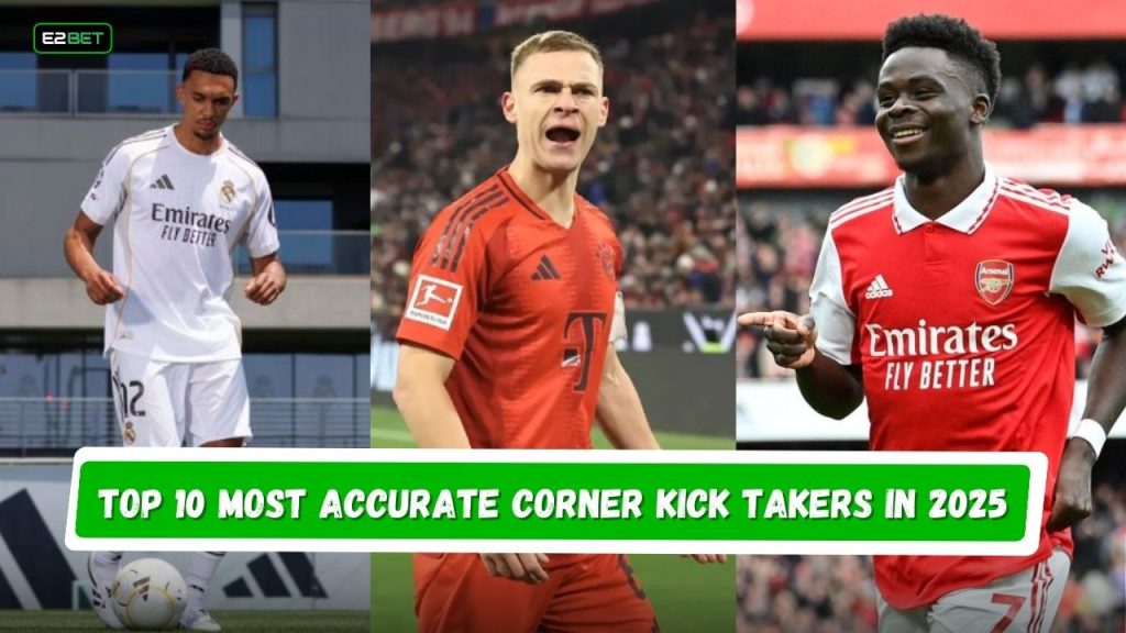 Most Accurate Corner Kick Takers in 2025