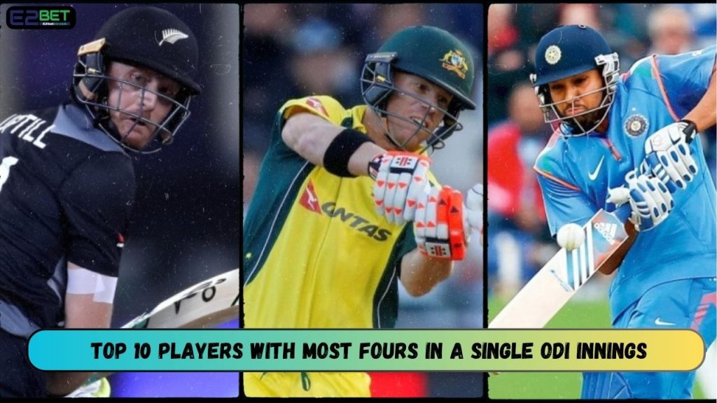 Most Fours in a Single ODI Innings