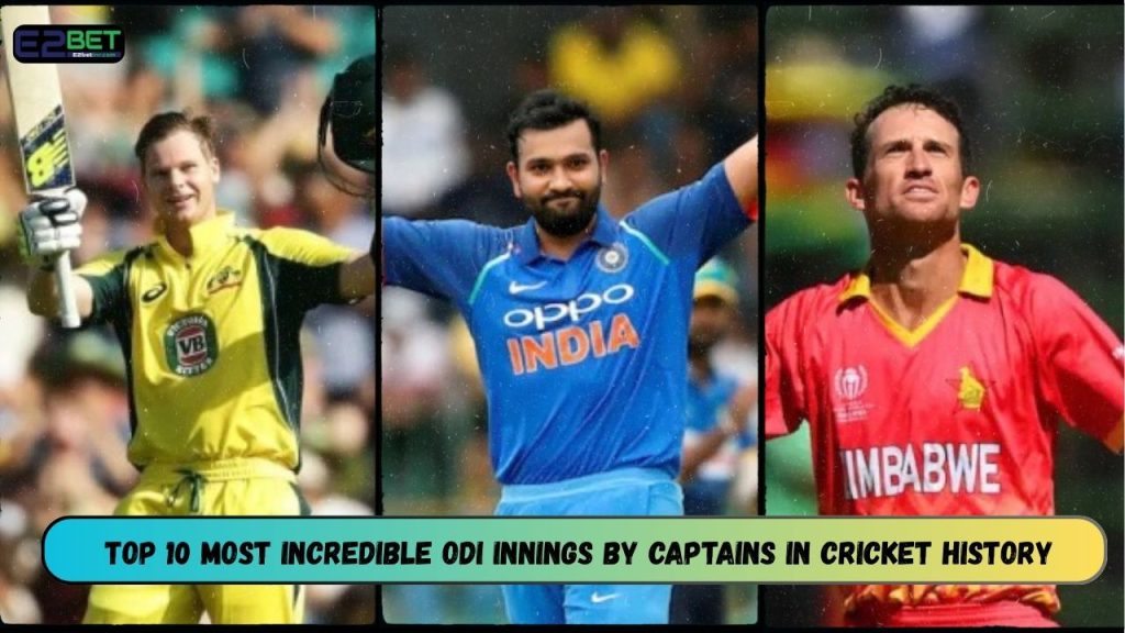 Incredible ODI Innings by Captains in Cricket