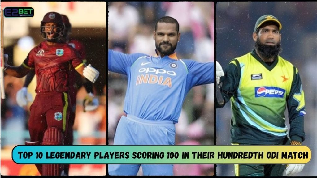 Players Scoring 100 in Their Hundredth ODI