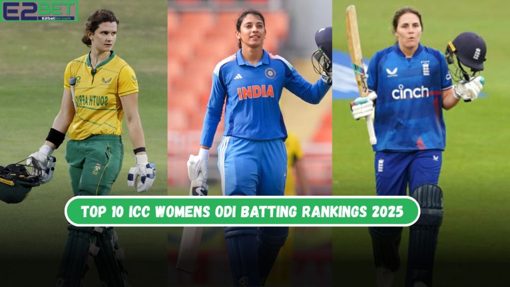 ICC Womens ODI Batting Rankings