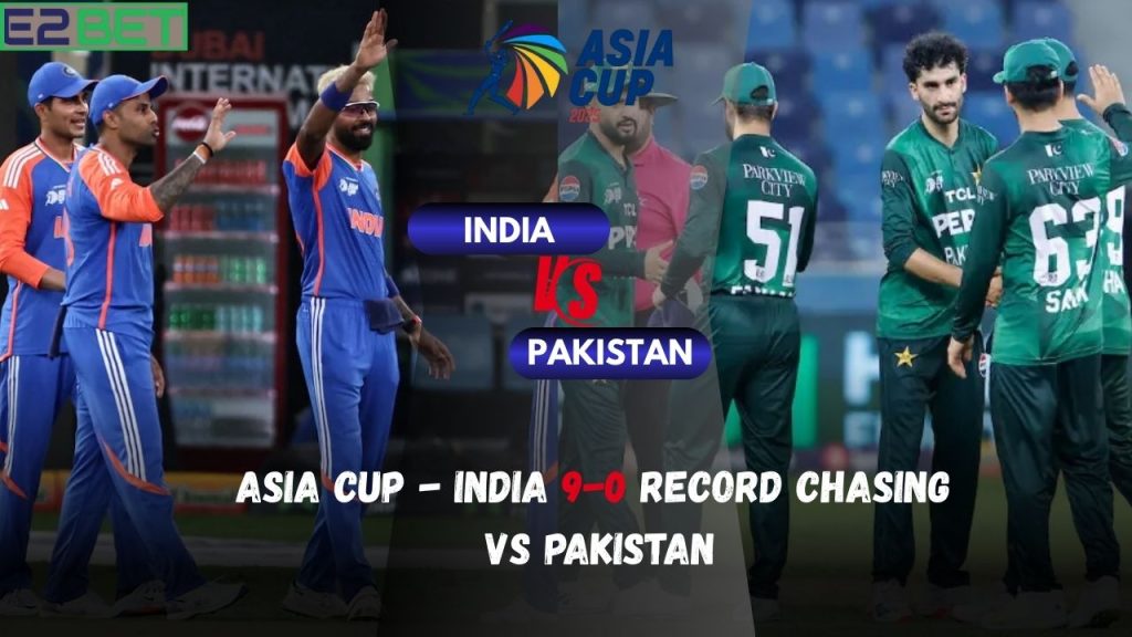 India 9-0 Record Chasing vs Pakistan