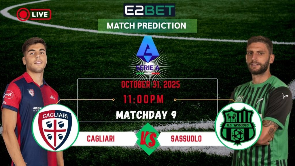 Cagliari vs Sassuolo