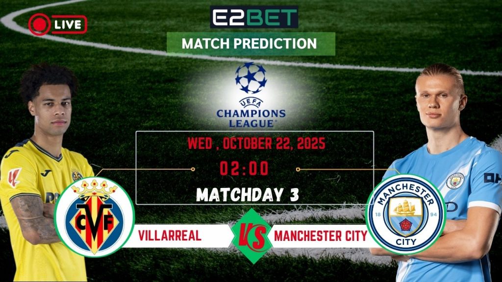Villarreal vs Manchester City