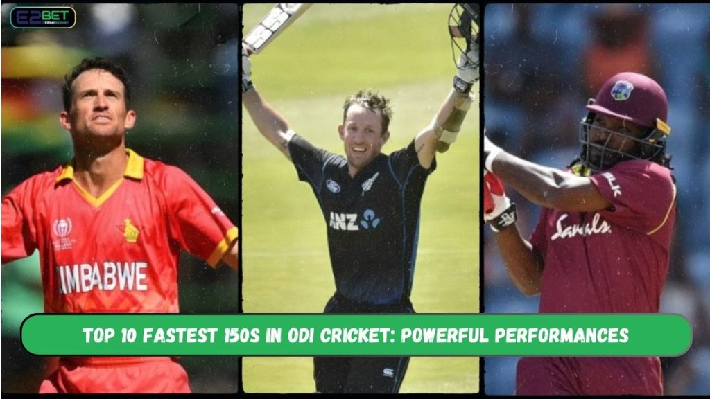 Fastest 150s in ODI Cricket