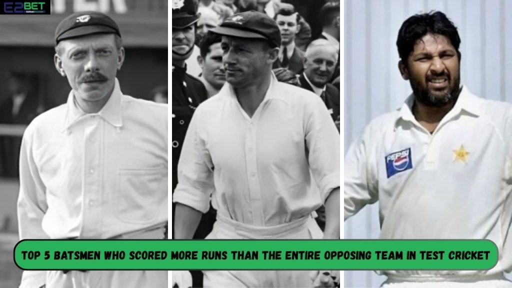 Batsmen Who Scored More Runs Than the Entire Opposing Team