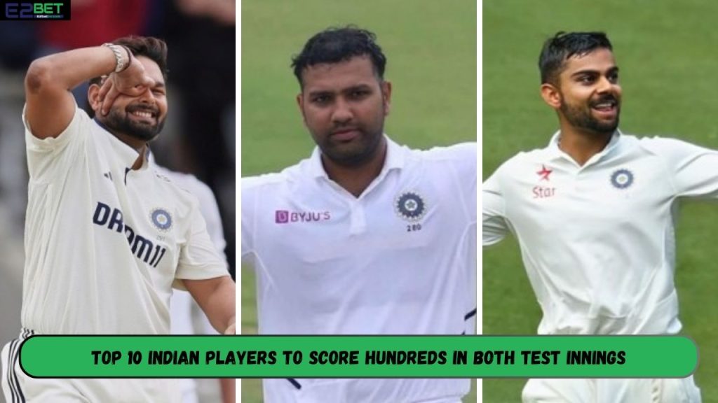 Indian Players to score Hundreds in both test innings