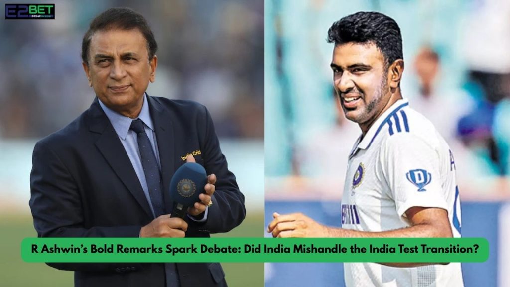 India Test Transition