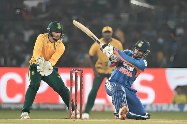 Most Sixes for India vs South Africa in T20Is