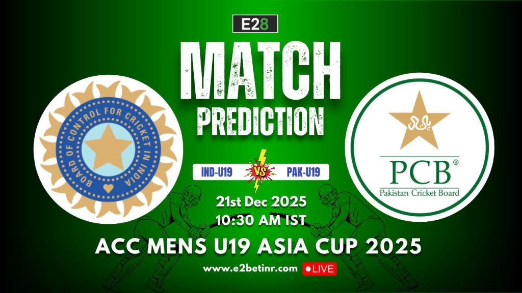 IND-U19 vs PAK-U19