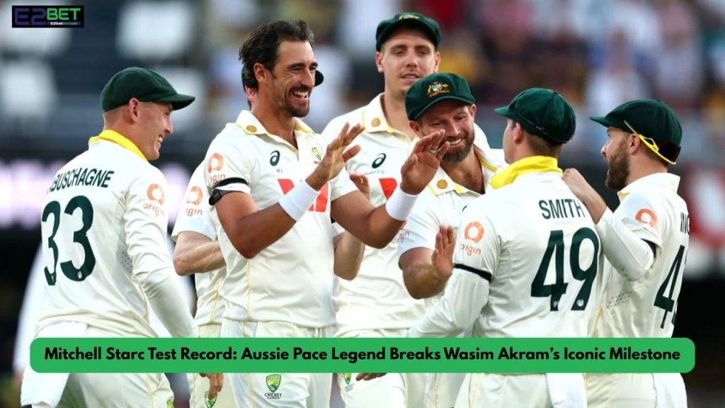 Mitchell Starc Test Record